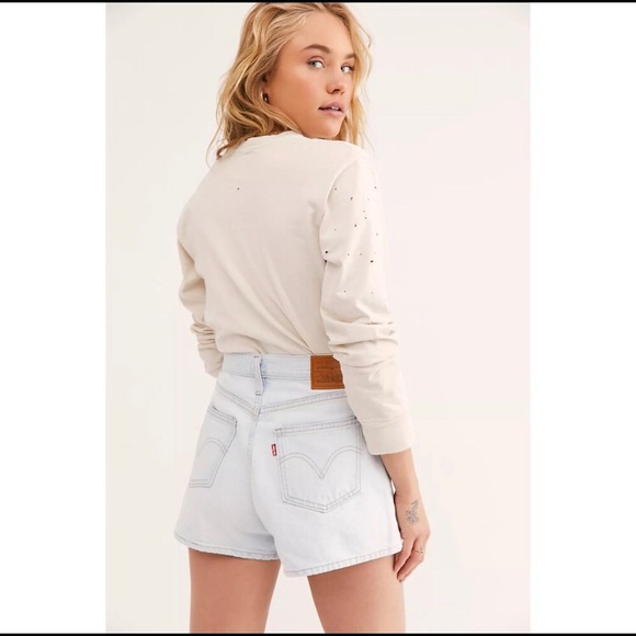 Levi's Pants - New Levi’s High Waisted Shorts Premium Denim Jean Shorts, Women’s Size 27, Light